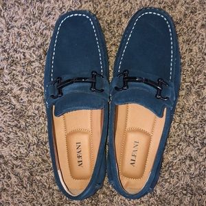 Blue Alfani loafers